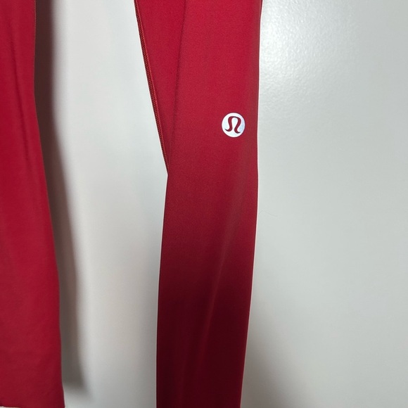 Lululemon Fast & Free 7/8 Tight II in Dark Red - Picture 5 of 5
